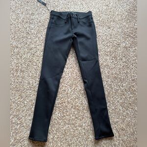NWT J. Brand Super Skinny Black Odyssey Jeans Women’s Size 25